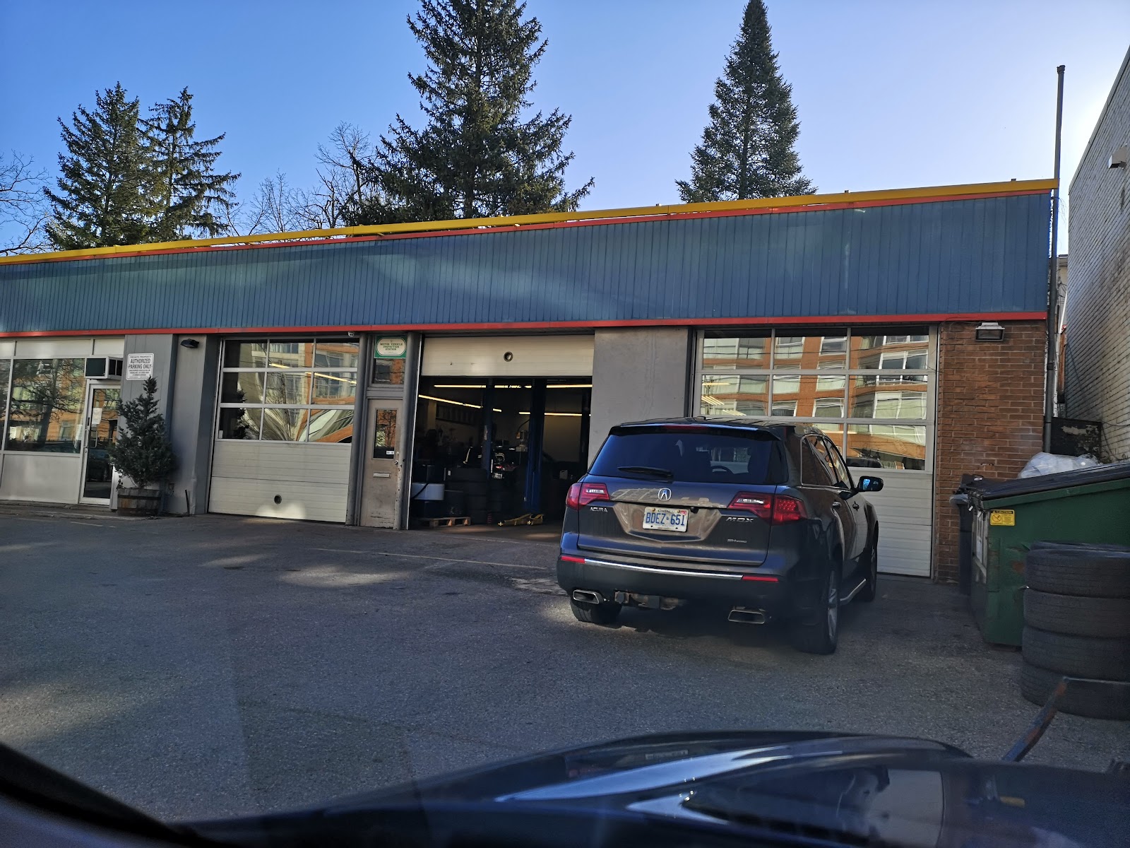 The shop on Mt Pleasant Rd at the end of a working day